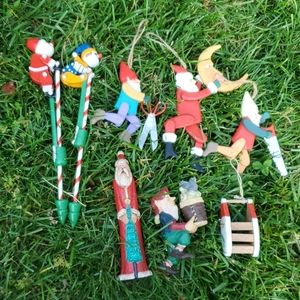 Movable Wooden Figurines - Christmas Collection